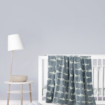 Kocoon Bebe Κουβέρτα Κούνιας 110x140 - Sharky