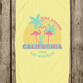 Kocoon Home Πετσέτα Θαλάσσης 70x150 - Pink Dreams