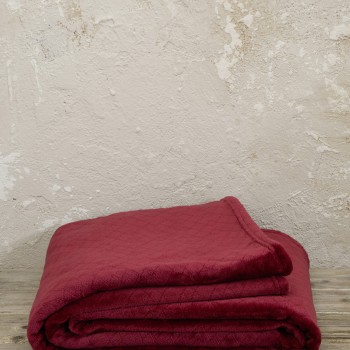 Kocoon Home Ριχτάρι Jacquard 180x250 - Cosy Bordeaux