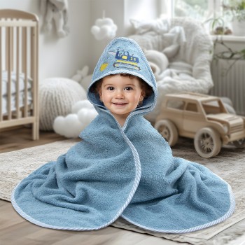 LINO ΚΑΠΑ TRATTORE BLUE 75X75