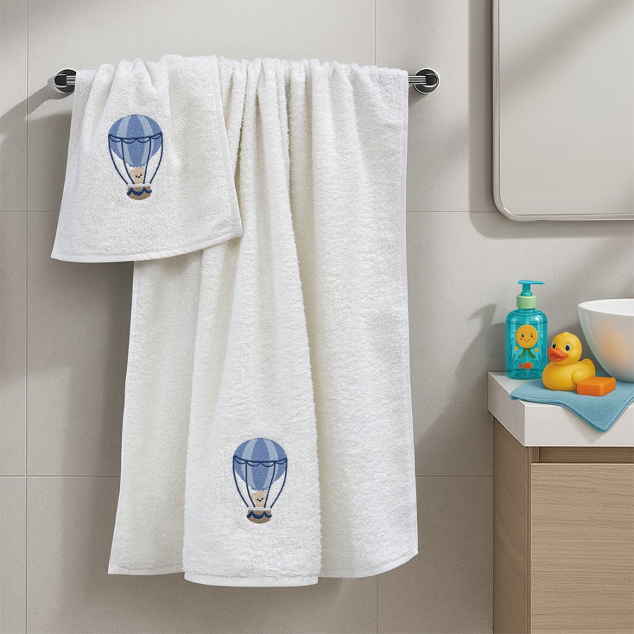 LINO ΣΕΤ ΠΕΤΣΕΤΕΣ PALONCINO WHITE/BLUE 2ΤΜΧ