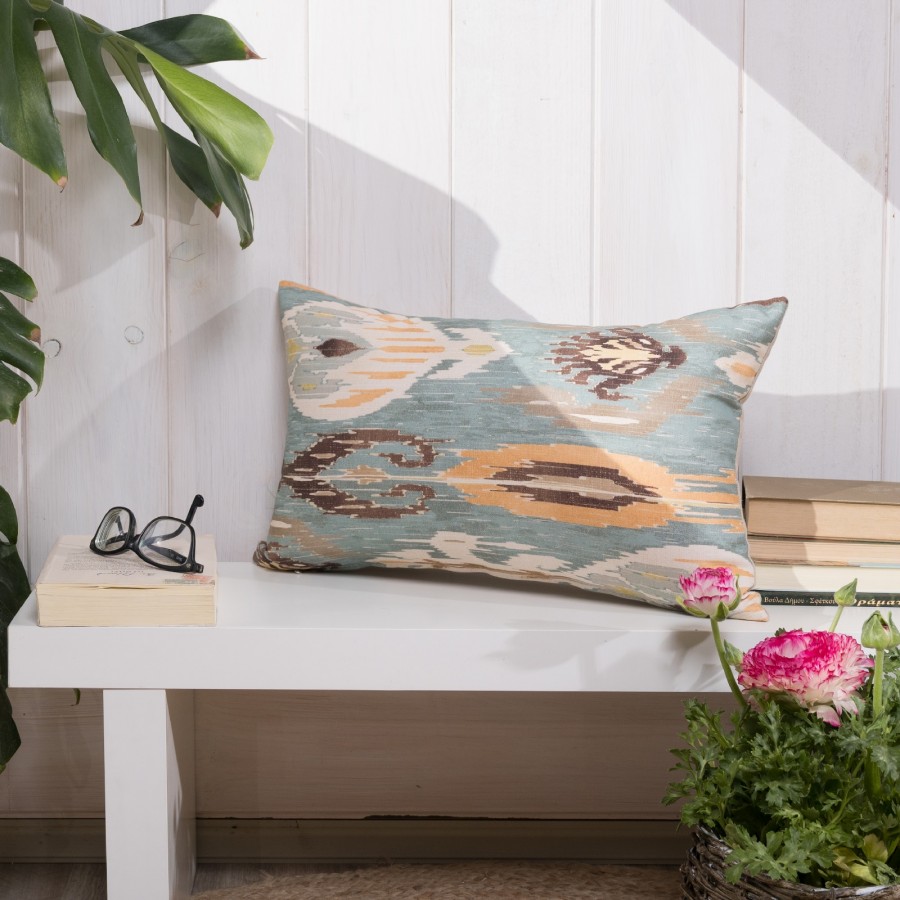 Μαξιλαροθήκη Negron - 50x50cm με γέμιση