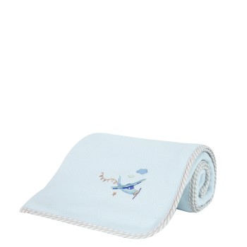 Nima Bebe Κουβέρτα 110x140 - Boy's World Γαλάζιο