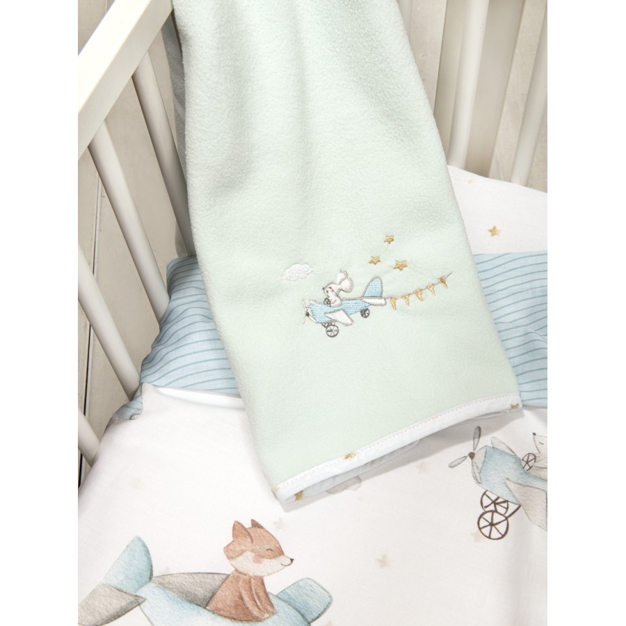 Nima Bebe Κουβέρτα 110x140 - Joy Ride Γαλάζιο