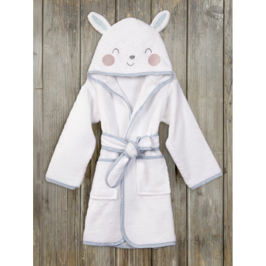 Nima Bebe Μπουρνούζι - No 3/4 - Little Mister Λευκό