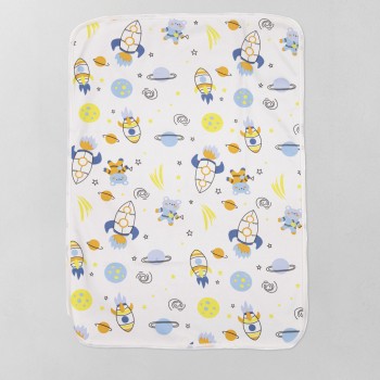 Nima Bebe Σελτεδάκι 55x75 - Tiny Κίτρινο, Γαλάζιο