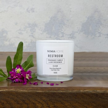 Nima Home Αρωματικό Κερί 160gr - Restroom