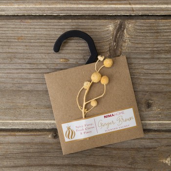 NIMA Home Αρωματικό Ντουλάπας 10gr - Ginger Brown