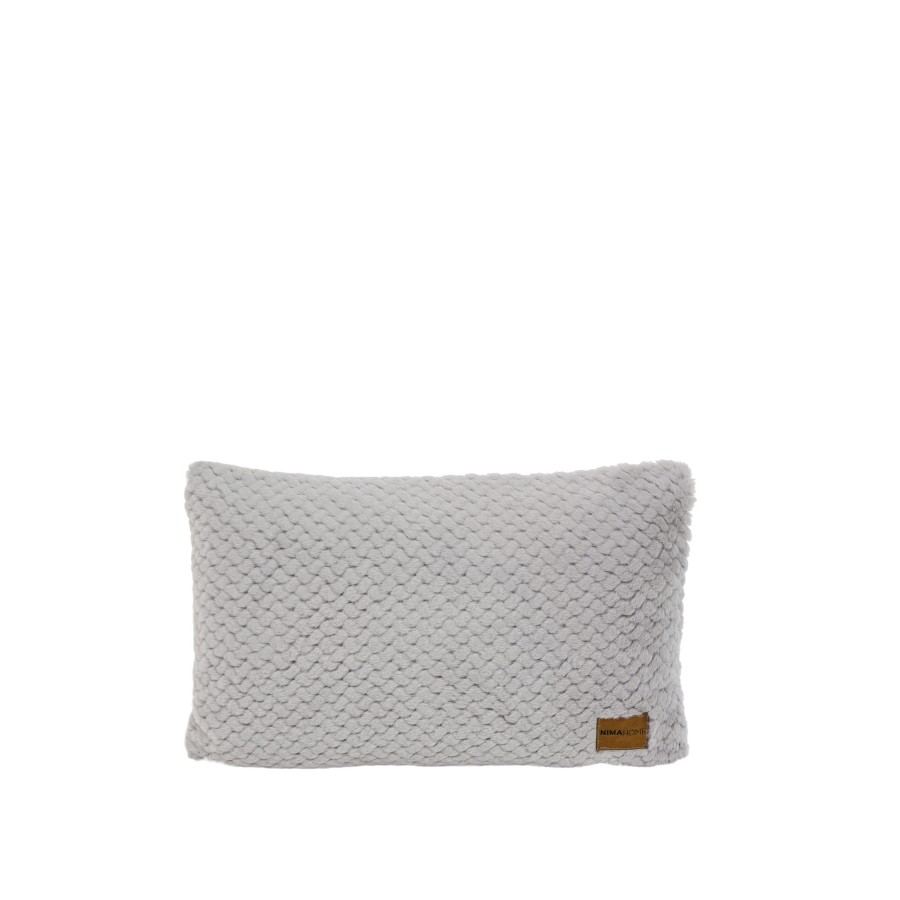 Nima Home Διακοσμητικό Μαξιλάρι 30x50 - Snuggle Light Gray Γκρι