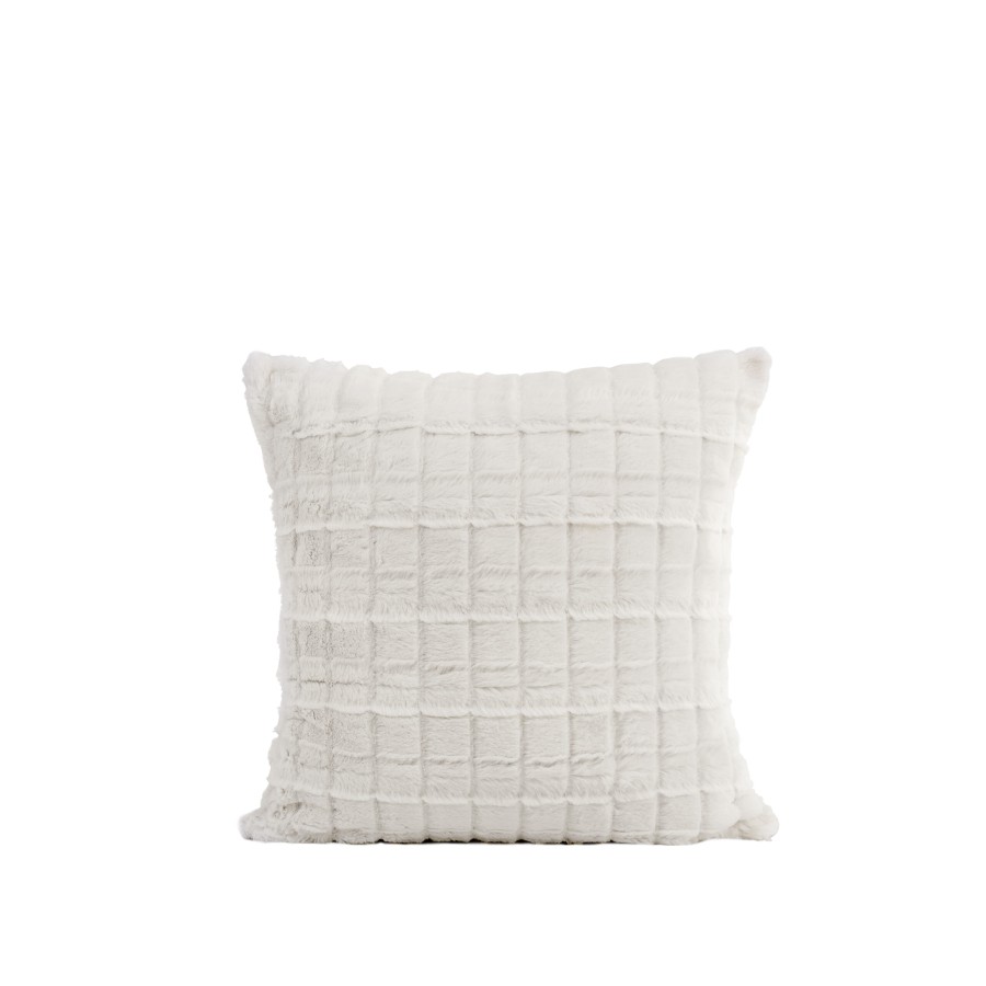 Nima Home Διακοσμητικό Μαξιλάρι 40x40 - Weave Cream Εκρού