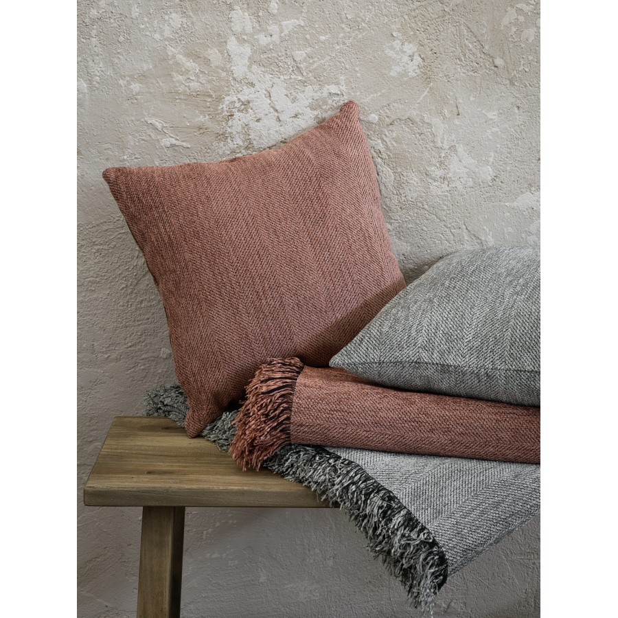 Nima Home Διακοσμητικό Μαξιλάρι 45x45 - Matis Gray Γκρι