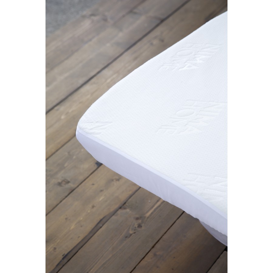 Nima Home Επίστρωμα 70x140+15 Abbraccio - Jacquard Λευκό