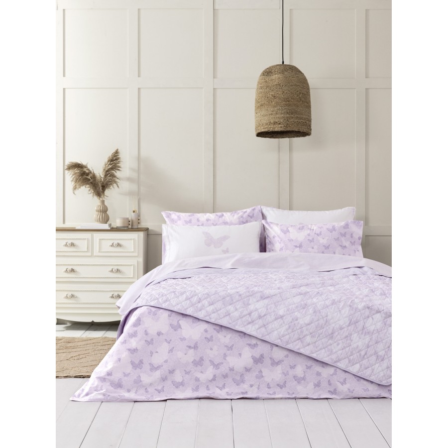 Nima Home Κουβερλί 220x240 - Beta Ροζ, Λιλά   220x240