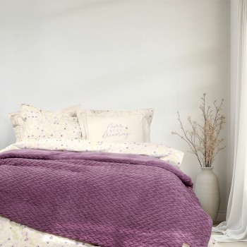 Nima Home Κουβέρτα/Πάπλωμα Γίγας 240x260 - Muffle Mauve Μώβ   240x260