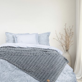 Nima Home Κουβέρτα Υπέρδιπλη 220x240 - Savara Dark Gray Γκρι