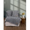 Nima Home Κουβέρτα καναπέ 130x170 - Savara Dark Gray Γκρι