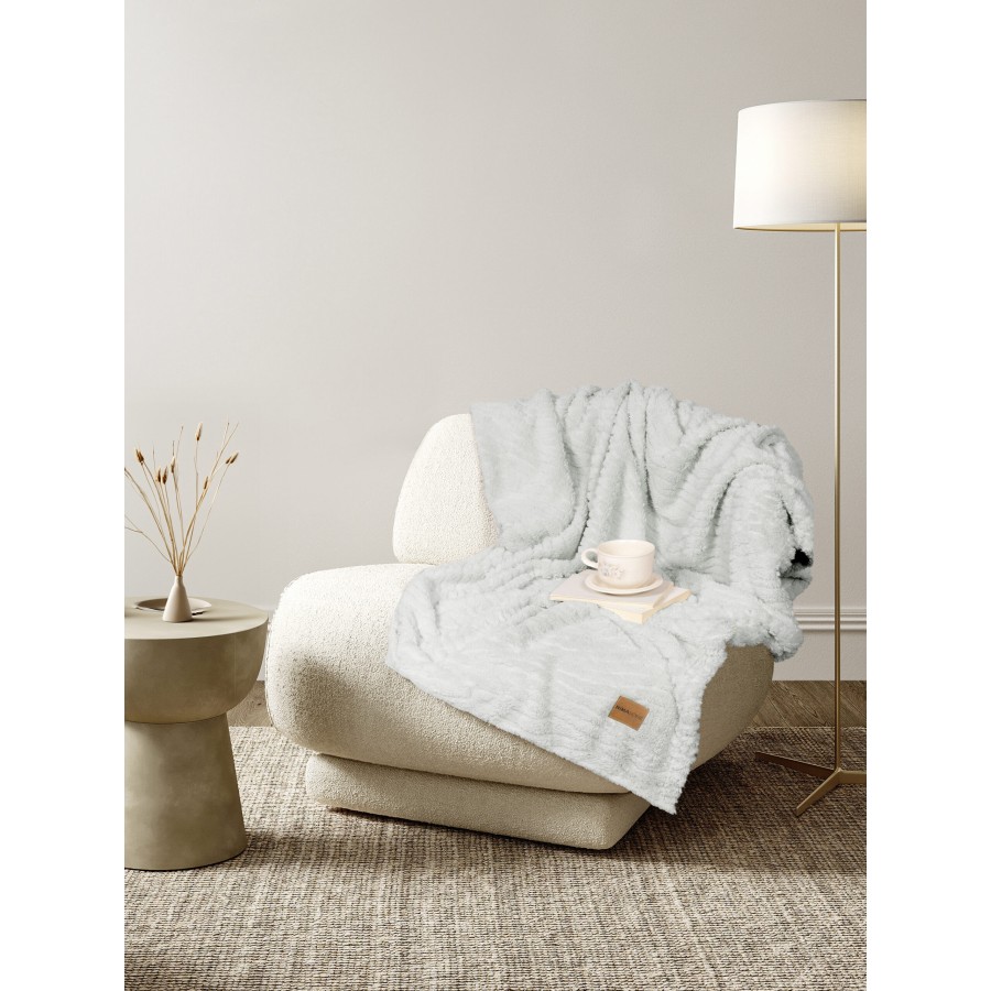 Nima Home Κουβέρτα καναπέ 130x170 - Serenus Gray Γκρι