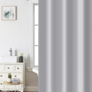 Nima Home Κουρτίνα Μπάνιου 180x200 - Light Gray Γκρι