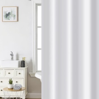 Nima Home Κουρτίνα Μπάνιου 180x200 - White Λευκό