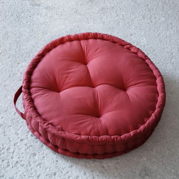 Nima Home Μαξιλάρα Δαπέδου 60x60x15 - Hola Red Κόκκινο