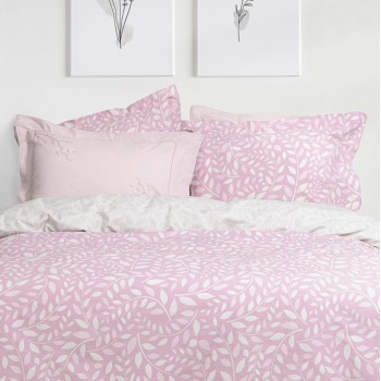 Nima Home Μαξιλαροθήκες - Frozen Ροζ, Γκρι