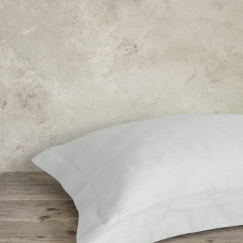 Nima Home Μαξιλαροθήκες Oxford Superior Satin - Soft Gray Γκρι