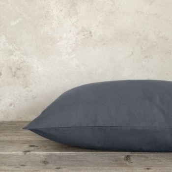 Nima Home Μαξιλαροθήκες Unicolors - Midnight Gray Γκρι