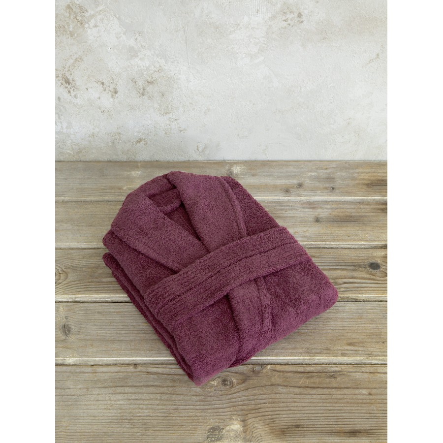 Nima Home Μπουρνούζι Asana - Medium - Bordeaux Μπορντώ