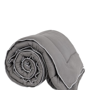 Nima Home Πάπλωμα Υπέρδιπλο 220x240 Abalone - Dark Gray Γκρι  o 220x240