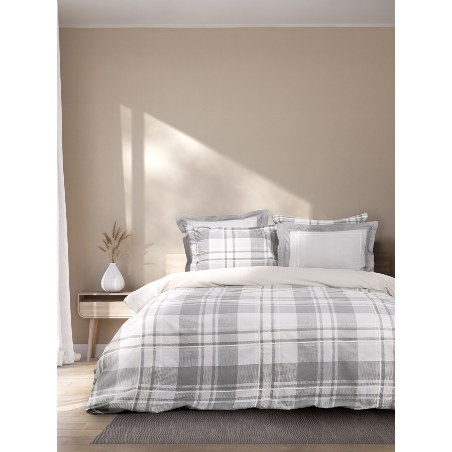 Nima Home Πάπλωμα Υπέρδιπλο - Arthur Γκρι, Μπεζ   220x240