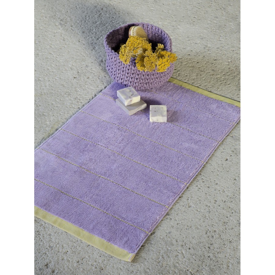 Nima Home Πατάκι Μπάνιου 50x80 Agua - Lavender Λιλά