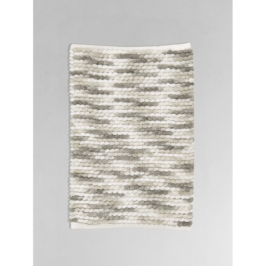 Nima Home Πατάκι Μπάνιου 50x80 - Splash Light Gray Γκρι