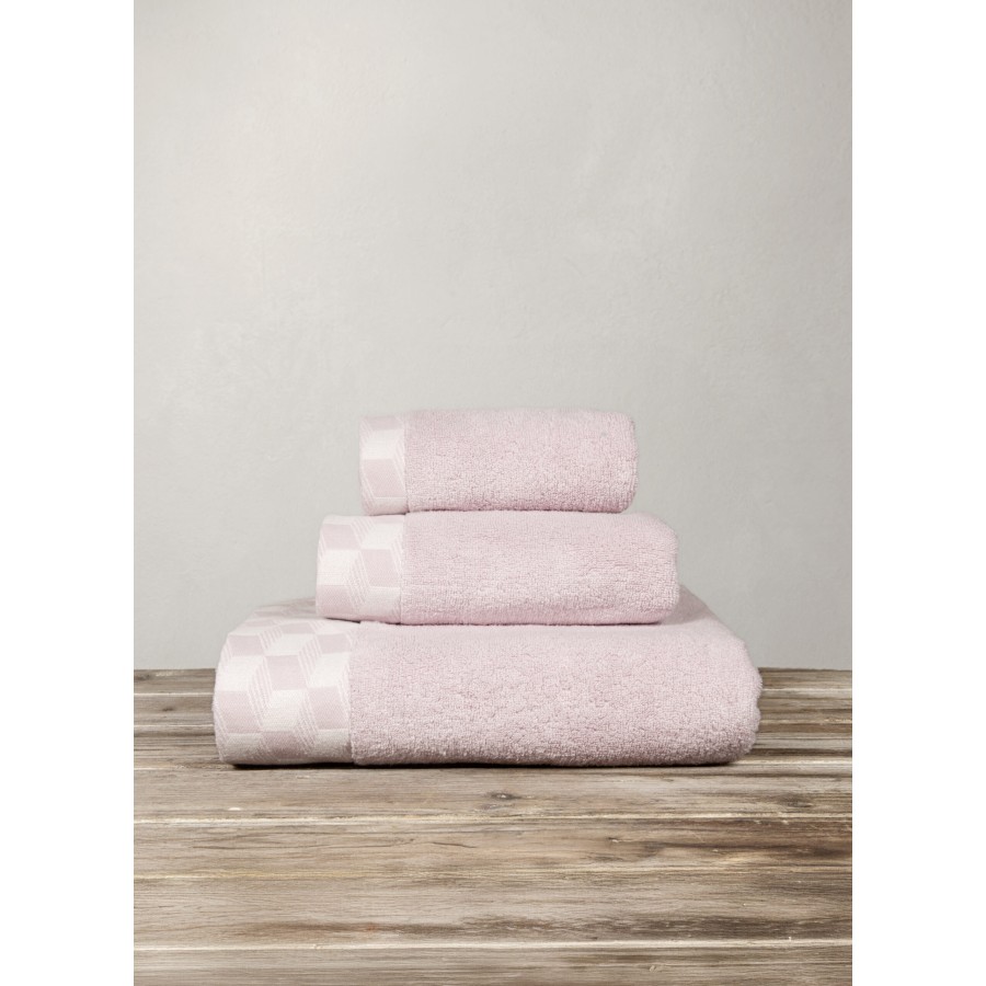 Nima Home Πετσέτα 40x60 Luxe - Pink Ροζ