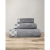 Nima Home Πετσέτα 90x145 Luxe - Dark Gray Γκρι