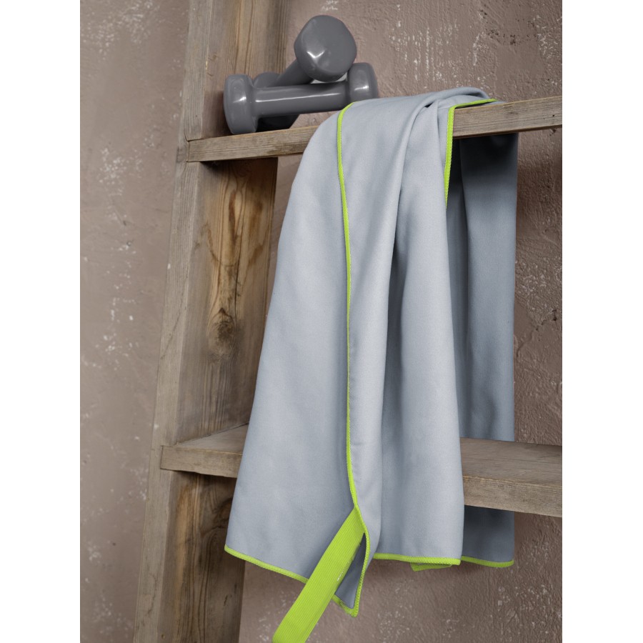 Nima Home Πετσέτα Γυμναστηρίου 50x90 - Riva Gray Γκρι