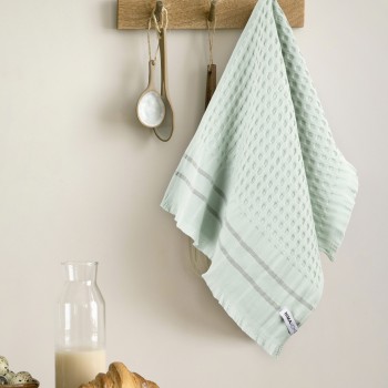 Nima Home Πετσέτα Κουζίνας 40x60 - Waffle Mint Μέντα