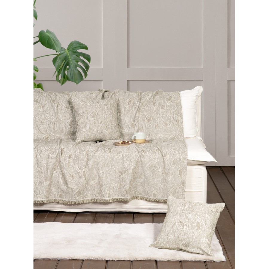 Nima Home Ριχτάρι 180x240 - Flow Beige Μπεζ