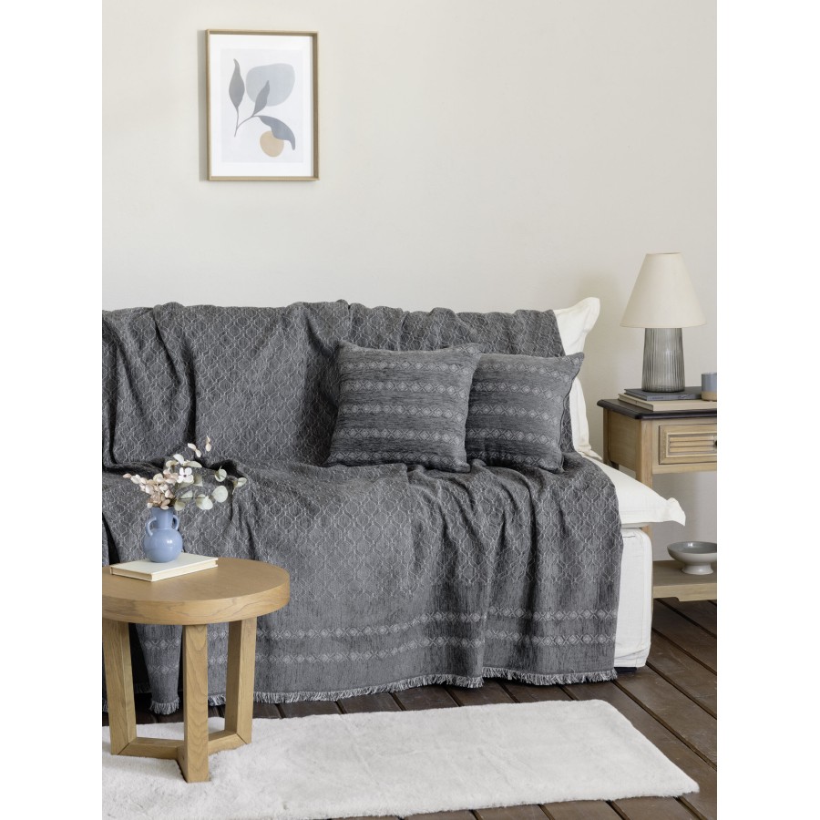 Nima Home Ριχτάρι 180x300 - Mansi Gray Γκρι