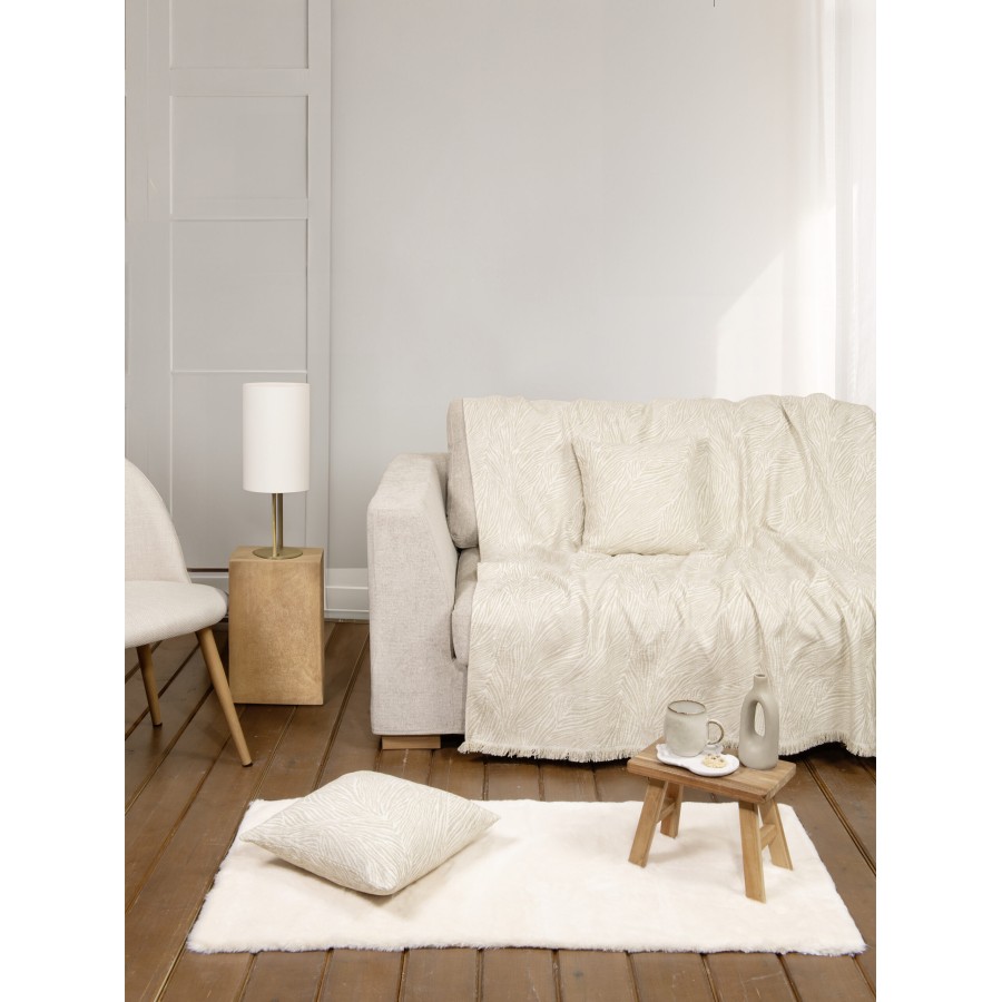 Nima Home Ριχτάρι 180x350 - Moca Ivory Εκρού