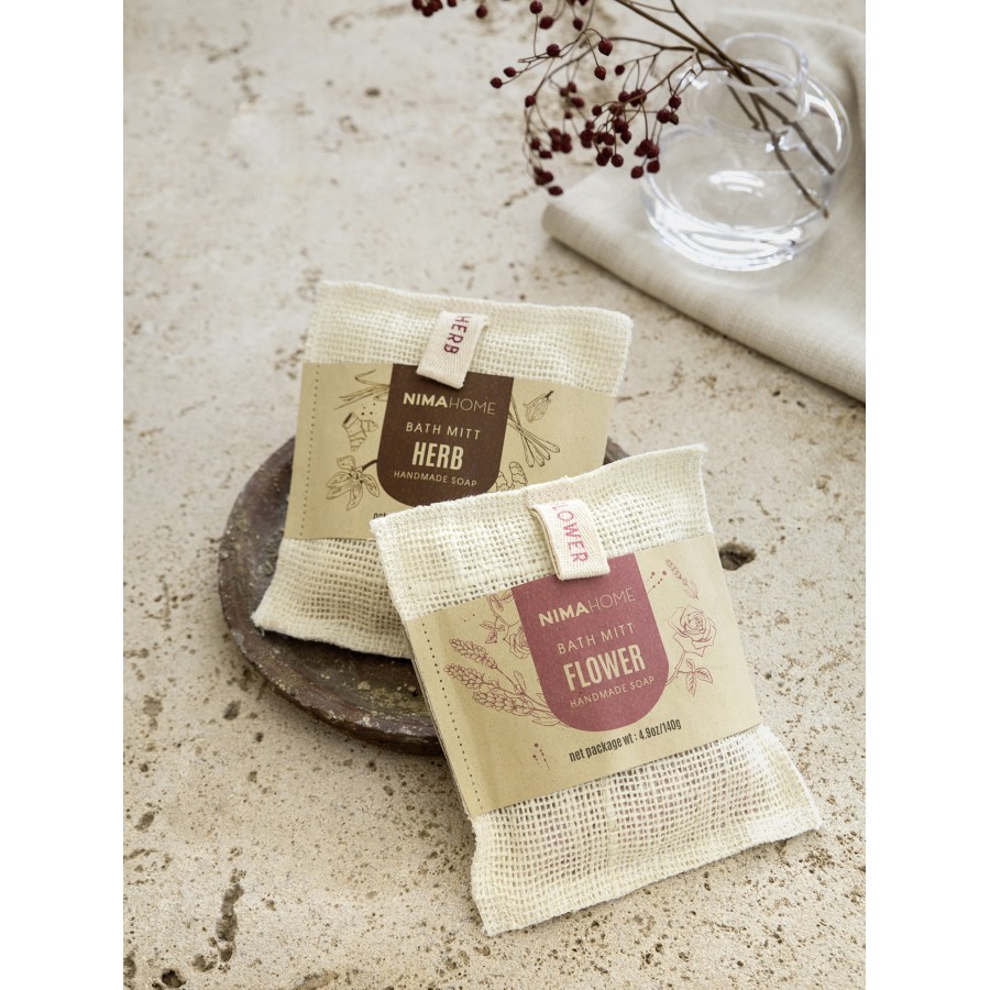 Nima Home Σαπούνι/Σφουγγάρι απολέπισης 140g Wash Pad - Flower