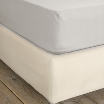 Nima Home Σεντόνι Γίγας με Λάστιχο Unicolors - Oat Beige Μπεζ     185x205+35