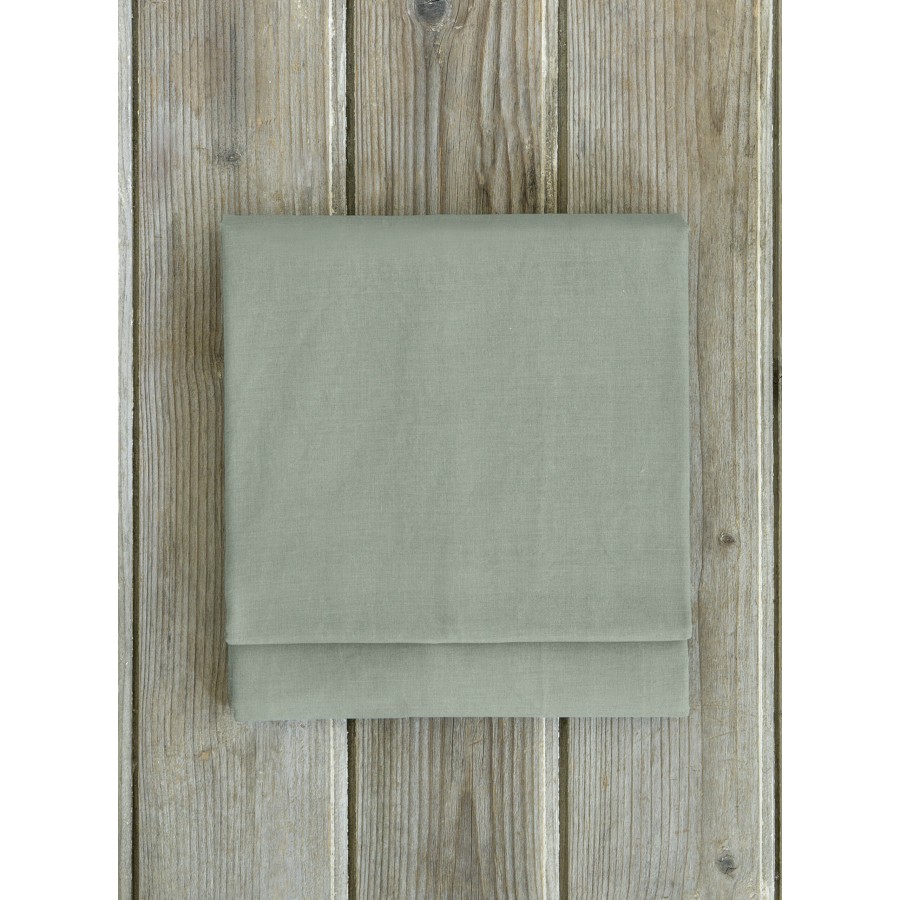 Nima Home Σεντόνι Ημίδιπλο Unicolors - Rock Green Πράσινο   180x260