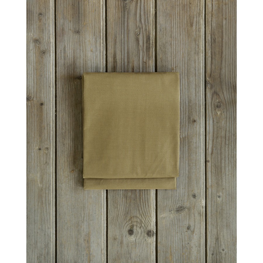 Nima Home Σεντόνι Μονό Unicolors - Gold Brown Καφέ   160x260