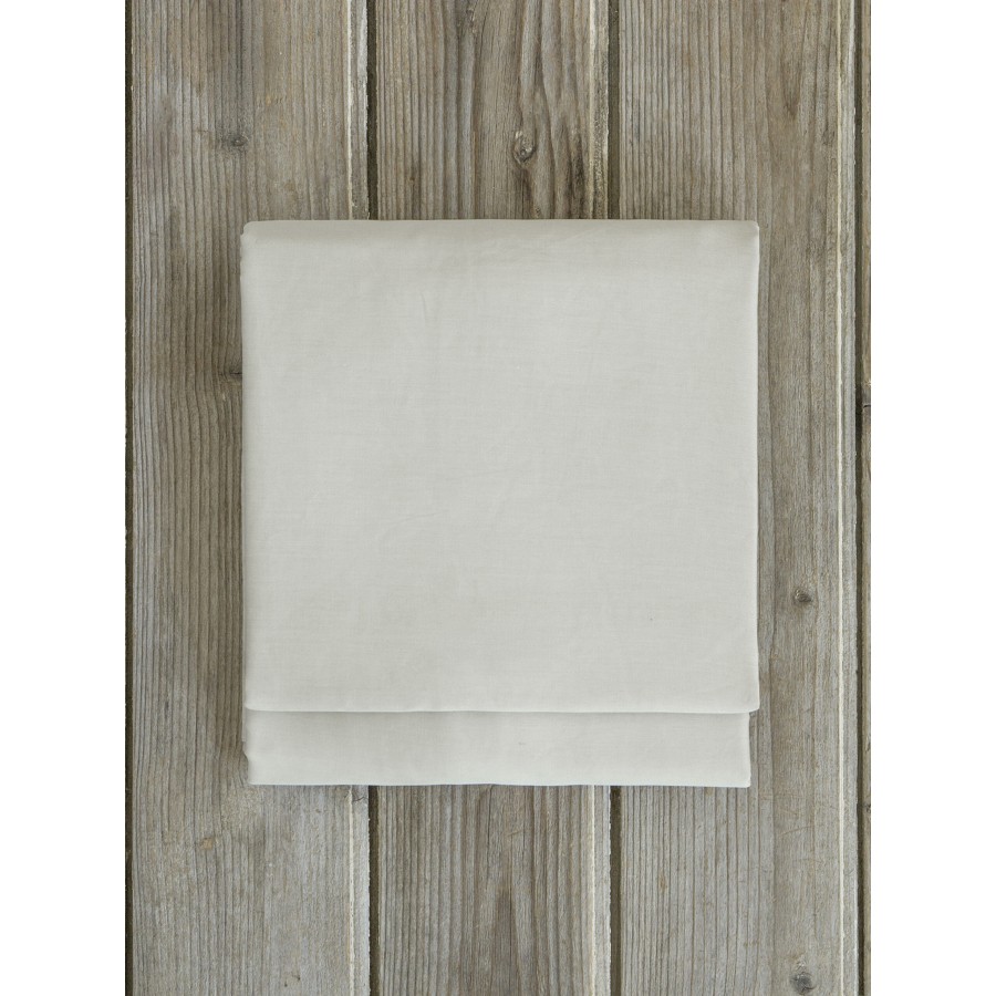 Nima Home Σεντόνι Υπέρδιπλο Superior Satin - Fog Beige Μπεζ   240x260