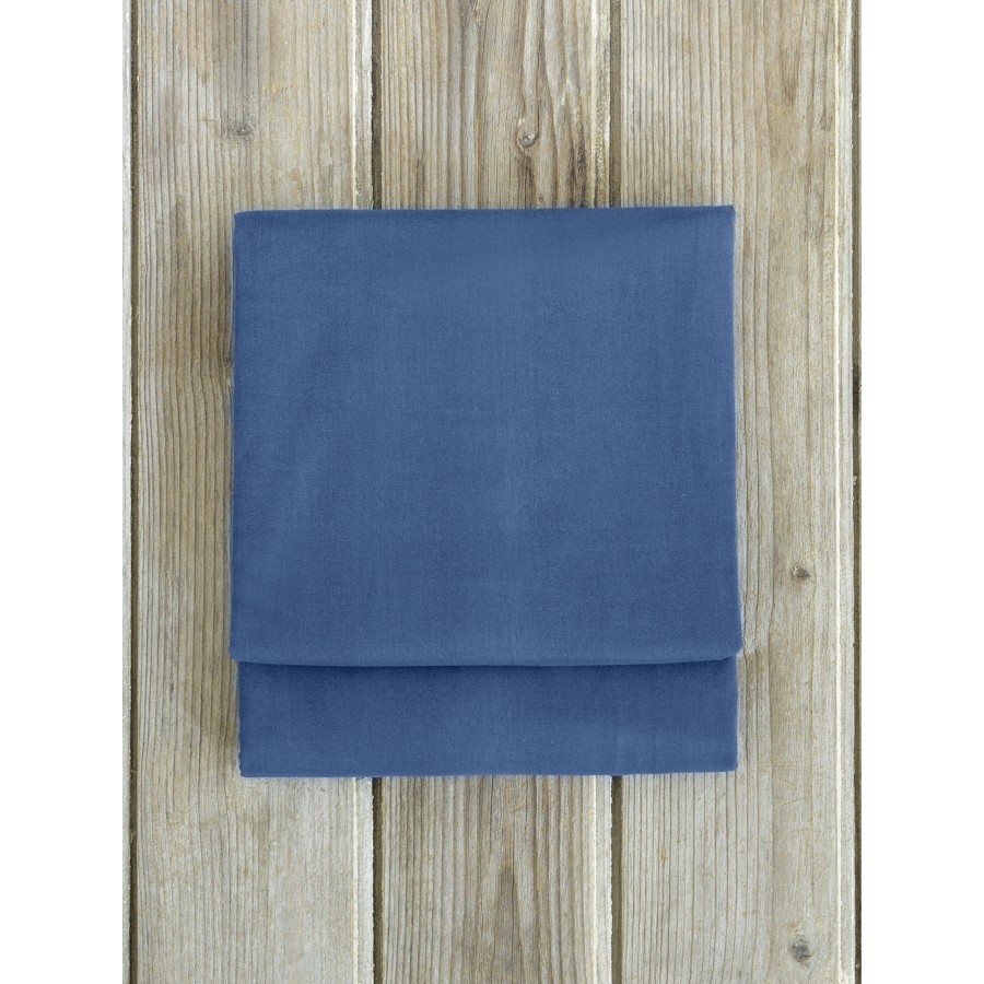 Nima Home Σεντόνι Υπέρδιπλο Unicolors - Dark Denim Μπλε   240x260
