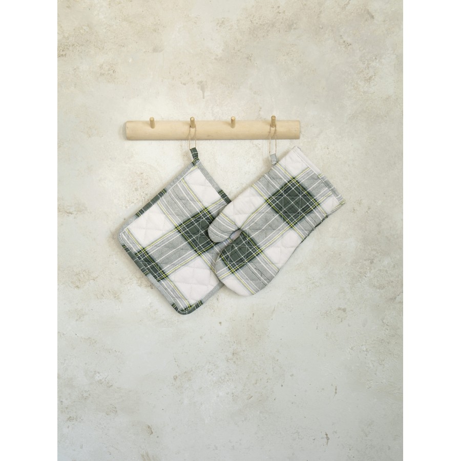 Nima Home Σετ Κουζίνας (Γάντι + Πιάστρα) - Royal Πράσινο