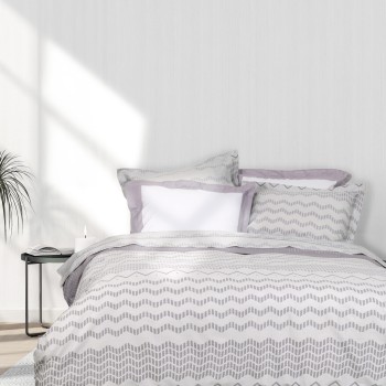 Nima Home Σετ Παπλωματοθήκη Γίγας - Jeymour Γκρι   (1 x 240x260 + 2    52x72+5)