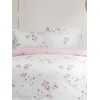 Nima Home Σετ Παπλωματοθήκη Μονή - Roselle Γαλάζιο, Ροζ   (1 x 160x240     52x72+5)