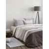 Nima Home Σετ Παπλωματοθήκη Μονή - Sharp Γκρι, Εκρού   (1 x 160x240   52x72)