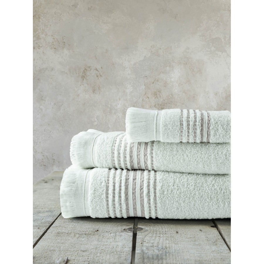 Nima Home Σετ Πετσέτες (30x50 + 50x90 + 70x140) - Allora Mint Μέντα
